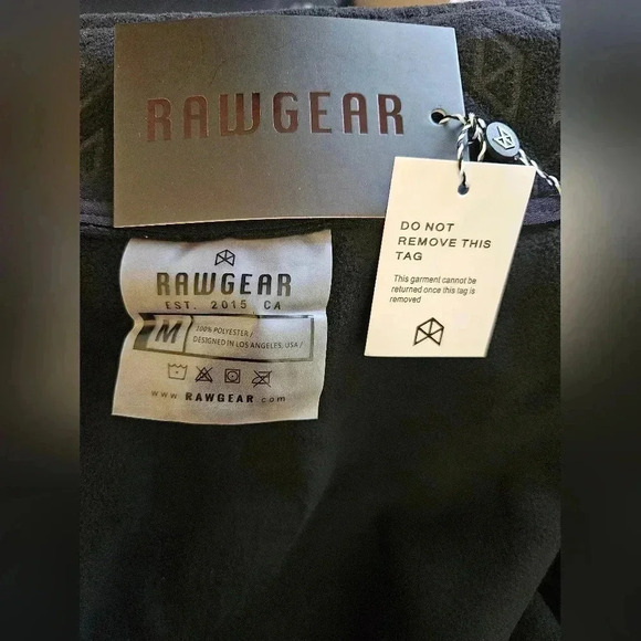 RawGear mens medium black fleece jacket - Picture 5 of 5